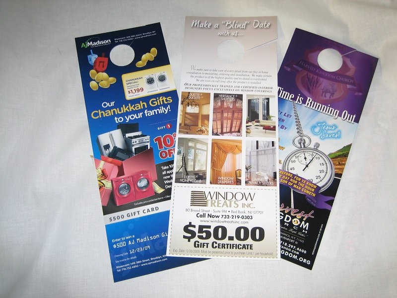 <p>Door hangers are a low cost but work intensive method of advertising your studio in the neighborhoods closest to your location.</p>
